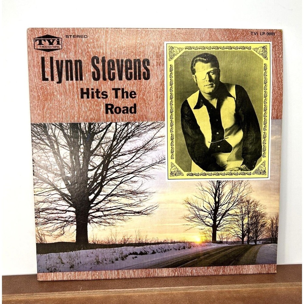Llynn Stevens, Hits The Road 12" LP Vinyl Record, TVi Stereo‎